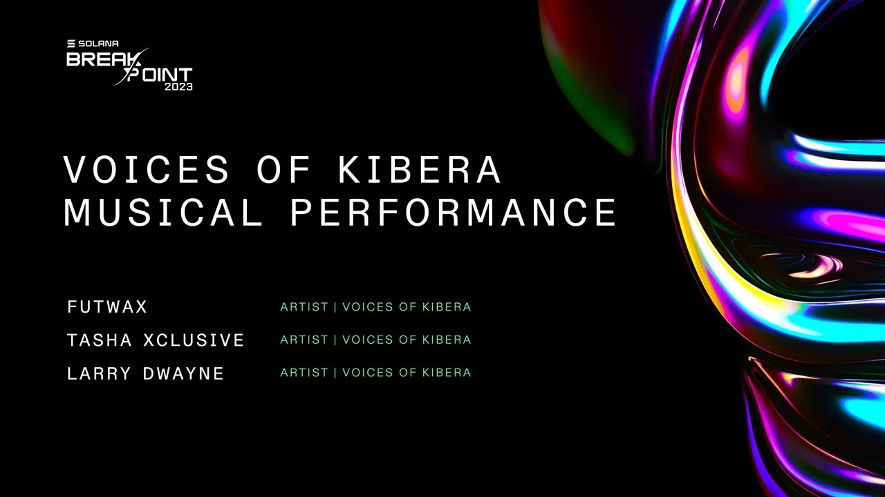 Breakpoint 2023: Voices of Kibera Musical Performance