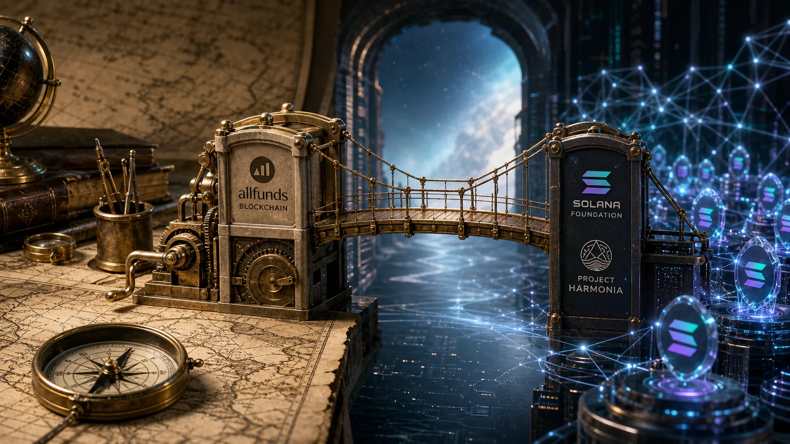 Allfunds Blockchain Brings Its €1.8T Fund Network to Solana via Project Harmonia