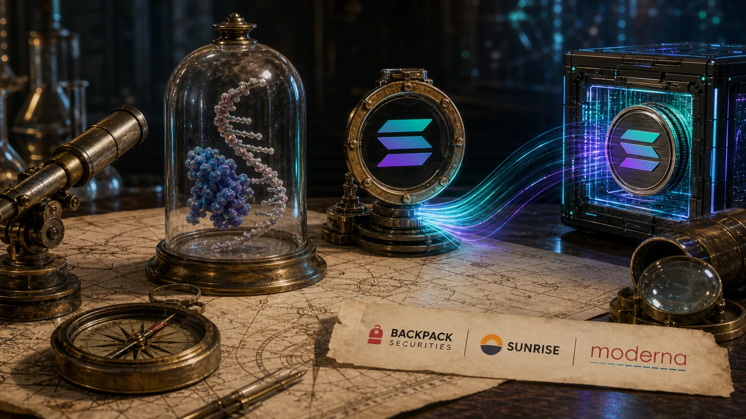 Backpack Securities Lists Tokenized Moderna on Solana One Day After mRNA Cancer Vaccine Phase 3 Success