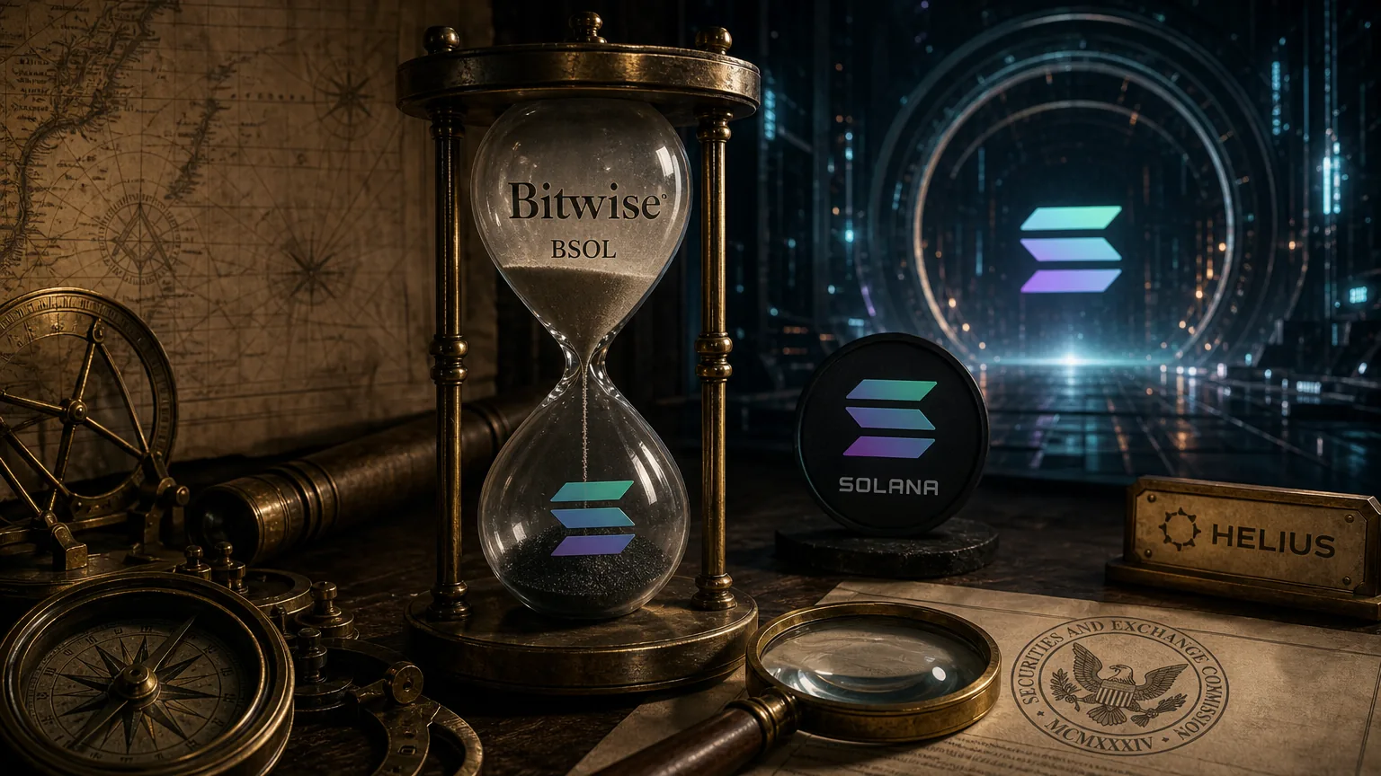 Bitwise BSOL Drew $267M in H1 2026 and Left Smaller as SOL Fell 40%