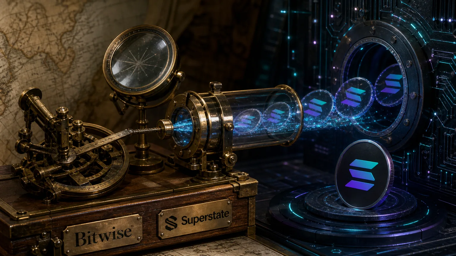 Bitwise and Superstate to Explore Tokenizing BSOL Solana Staking ETF Shares On-Chain