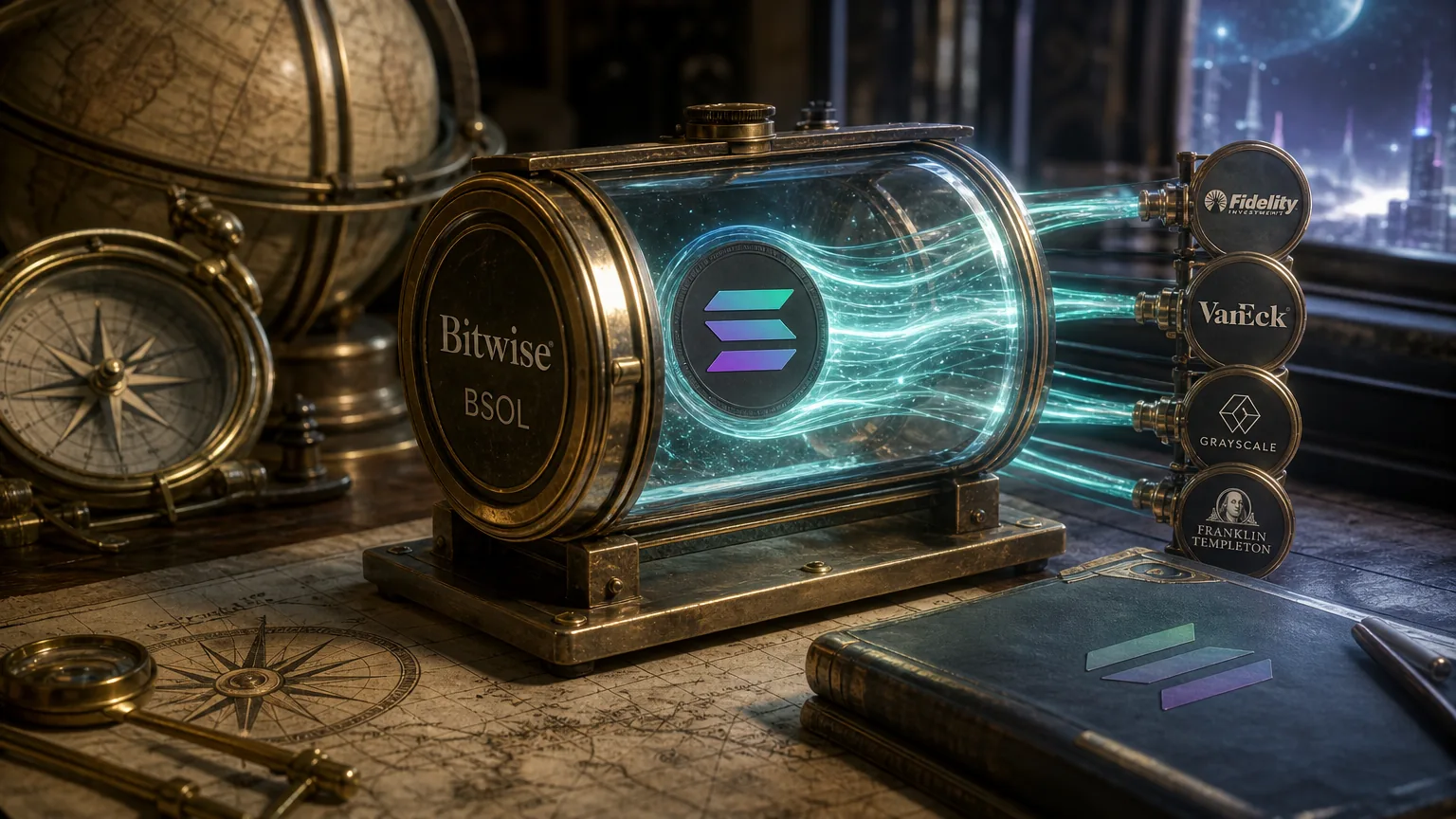 BSOL Captures All $8.8M in US Spot Solana ETF Inflows on August 10