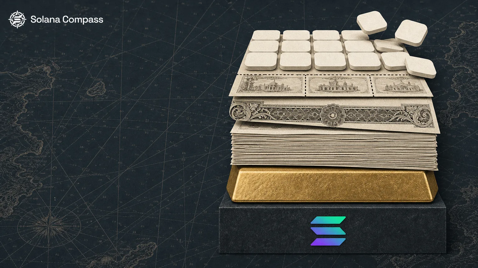 Castle Labs Report Ranks Solana First for App Revenue as RWA Value Holds at $4.4 Billion