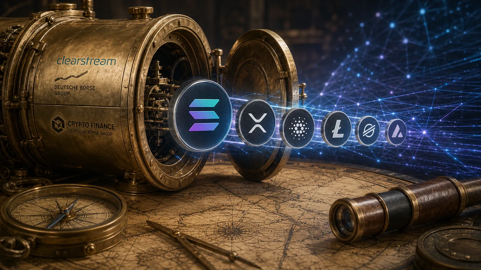 Clearstream Expands Regulated Crypto Custody to Include Solana, XRP, and Four Other Assets