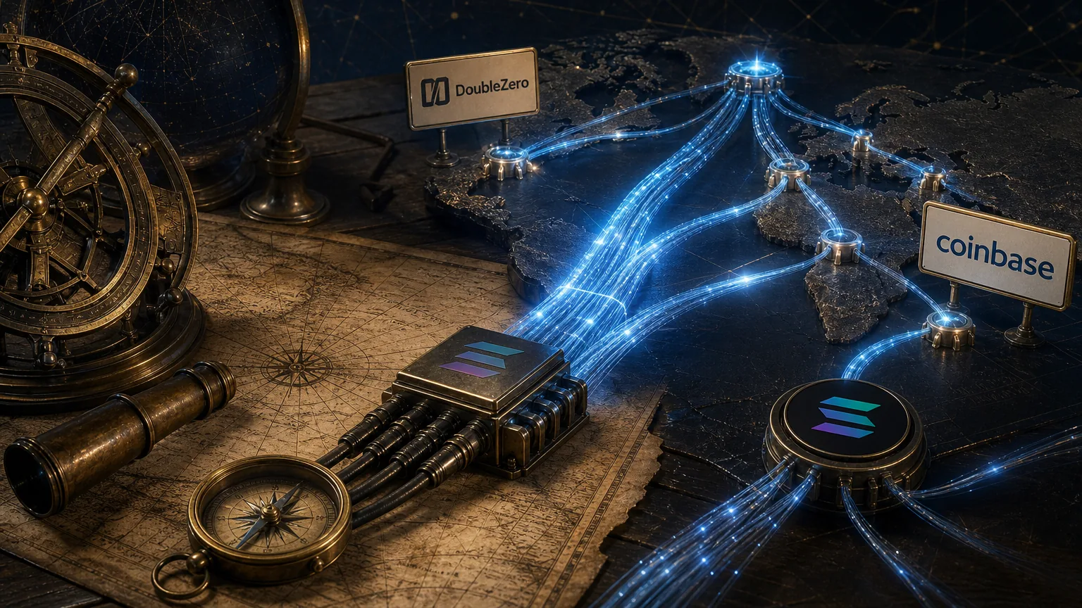 Coinbase's Solana Validator Joins DoubleZero Edge as Participation Crosses 58%