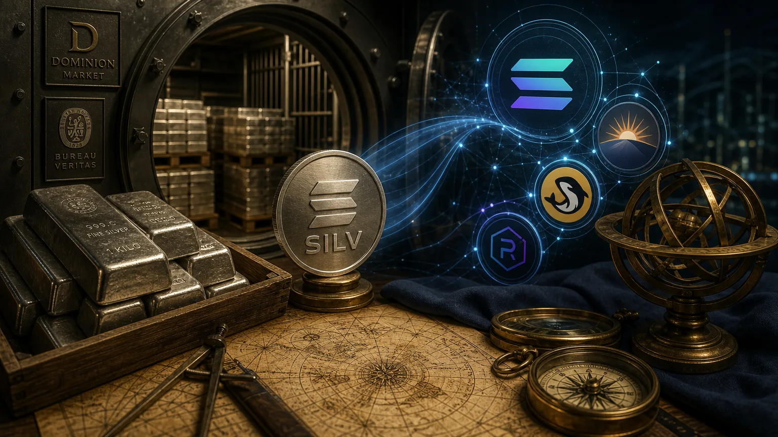 Dominion Market's SILV Draws $3M in First-Day Volume, Claims 60% of Solana's Tokenized Commodity Market