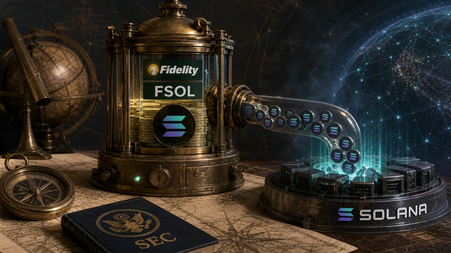 Fidelity's FSOL Stakes 99.64% of SOL Holdings as New Prospectus Formalizes 100% Authority