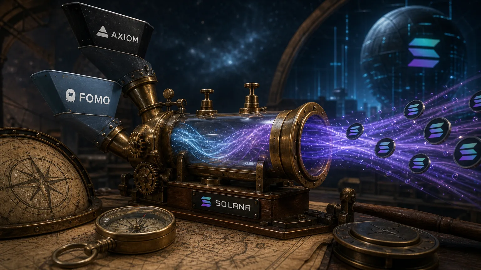 FOMO Captures 46% of Solana Trading Platform Spot Volume as Weekly Revenue