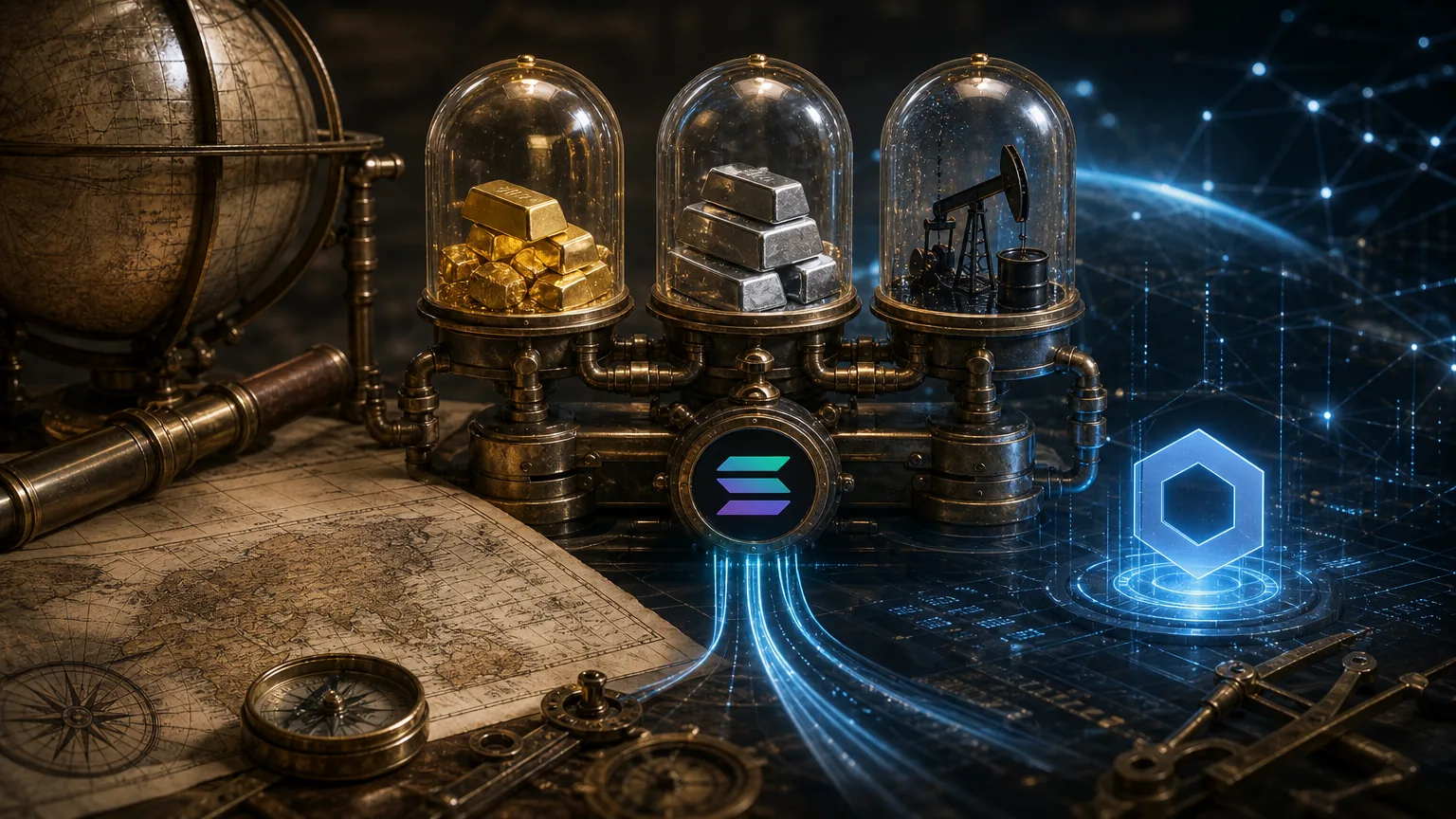 GMTrade Opens Gold, Silver, and WTI Crude Oil Perpetuals on Solana With 24/7 Trading