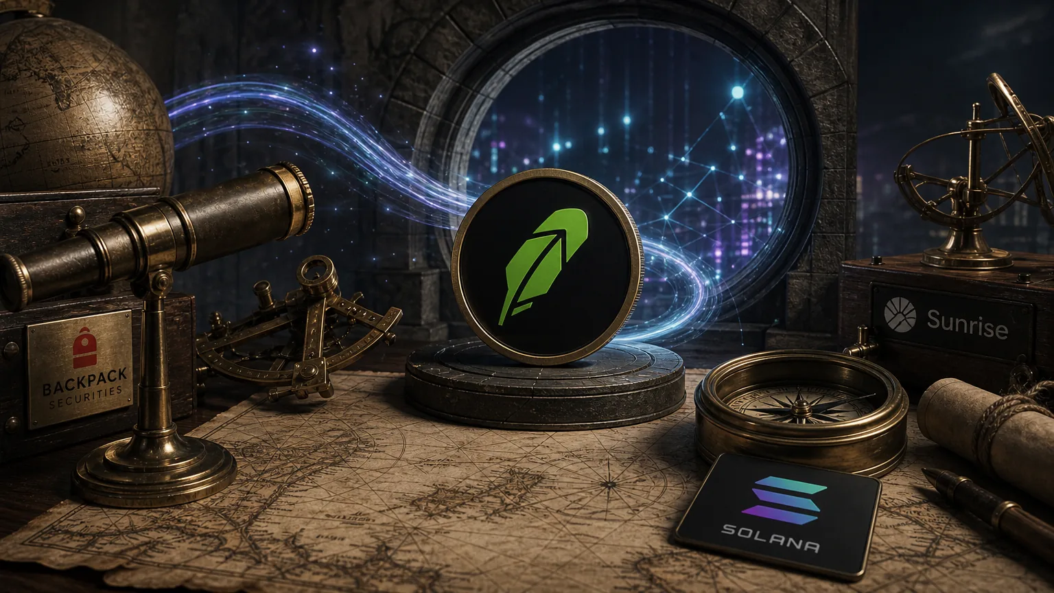 Backpack Securities Tokenizes Robinhood Stock on Solana, HOODx Live on Jupiter and Raydium