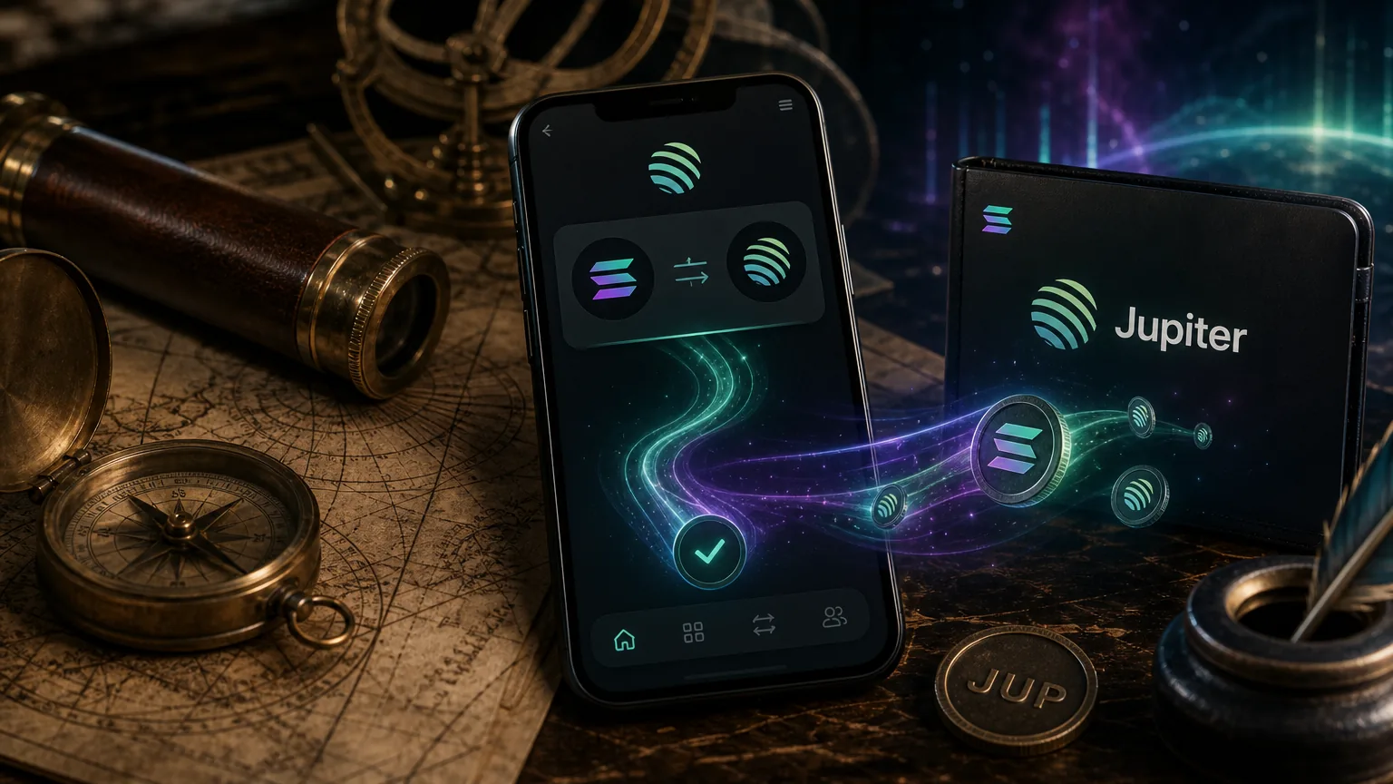 Jupiter Wallet Adds Gasless Swaps, Mobile App Ships Redesigned Home Screen