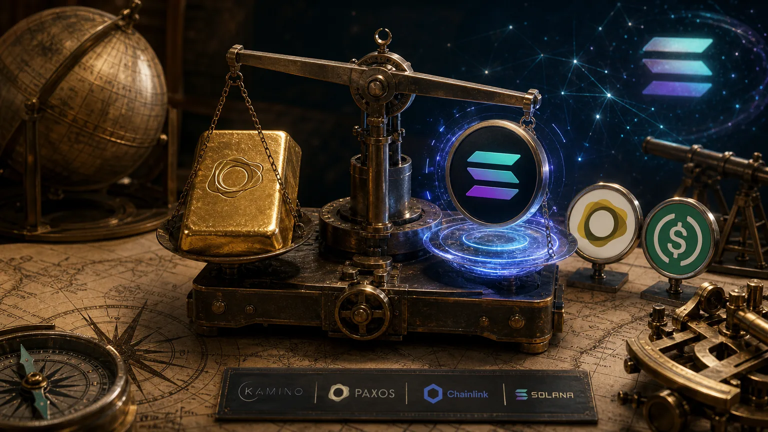 Kamino Finance Launches PAXG Market, Enabling Gold-Backed Lending on Solana