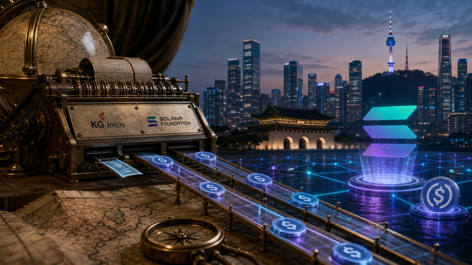 KG Inicis Signs MOU With Solana Foundation to Bring Stablecoin Payments to Korea's Largest Merchant Network