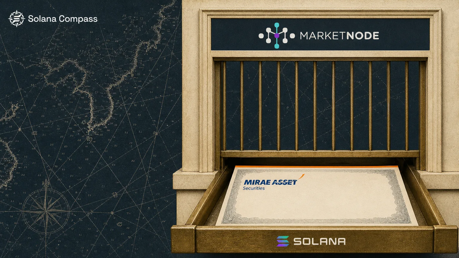 Mirae Asset Securities Issues Tokenized Funding Notes on Solana, Distributed by Marketnode