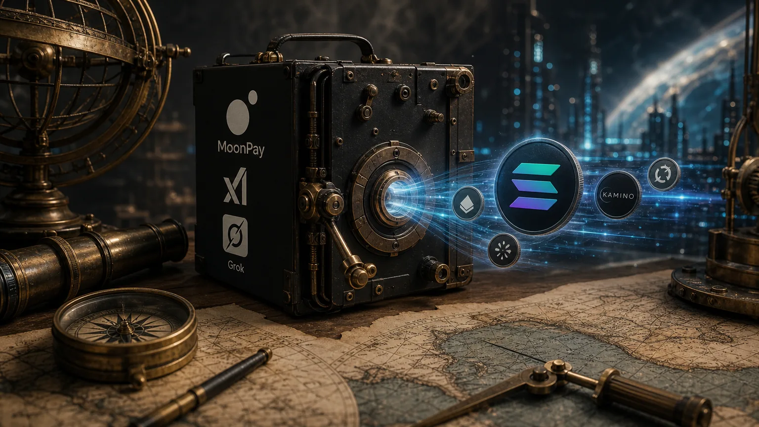 MoonPay PayBox Launches in Grok, Bringing Solana Swaps and Kamino Earn to X Users
