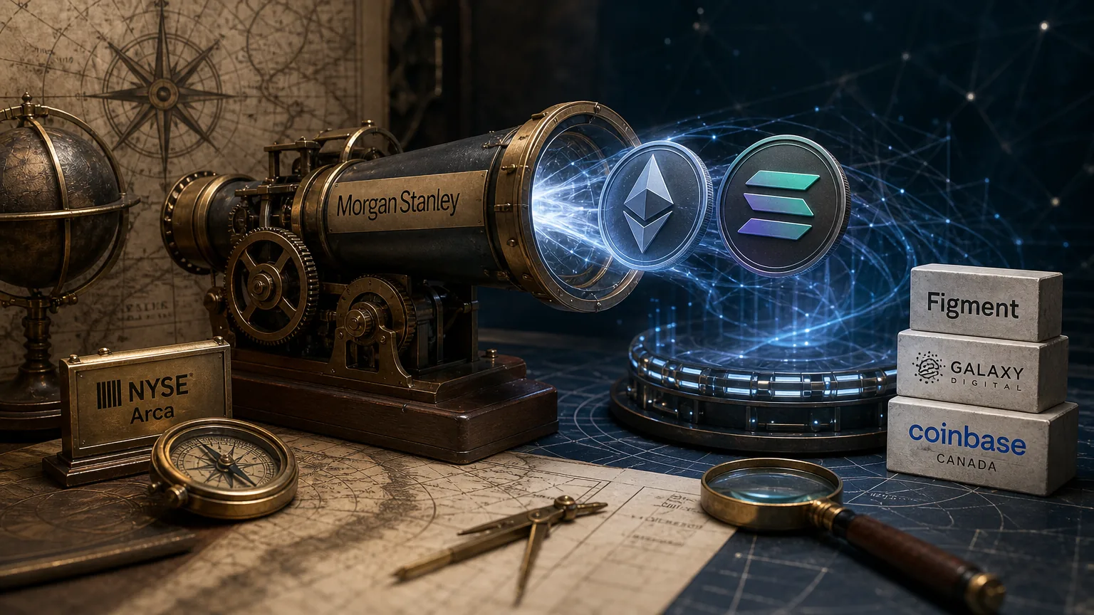 Morgan Stanley's MSSE and MSOL Begin Trading on NYSE Arca With Staking From Day One