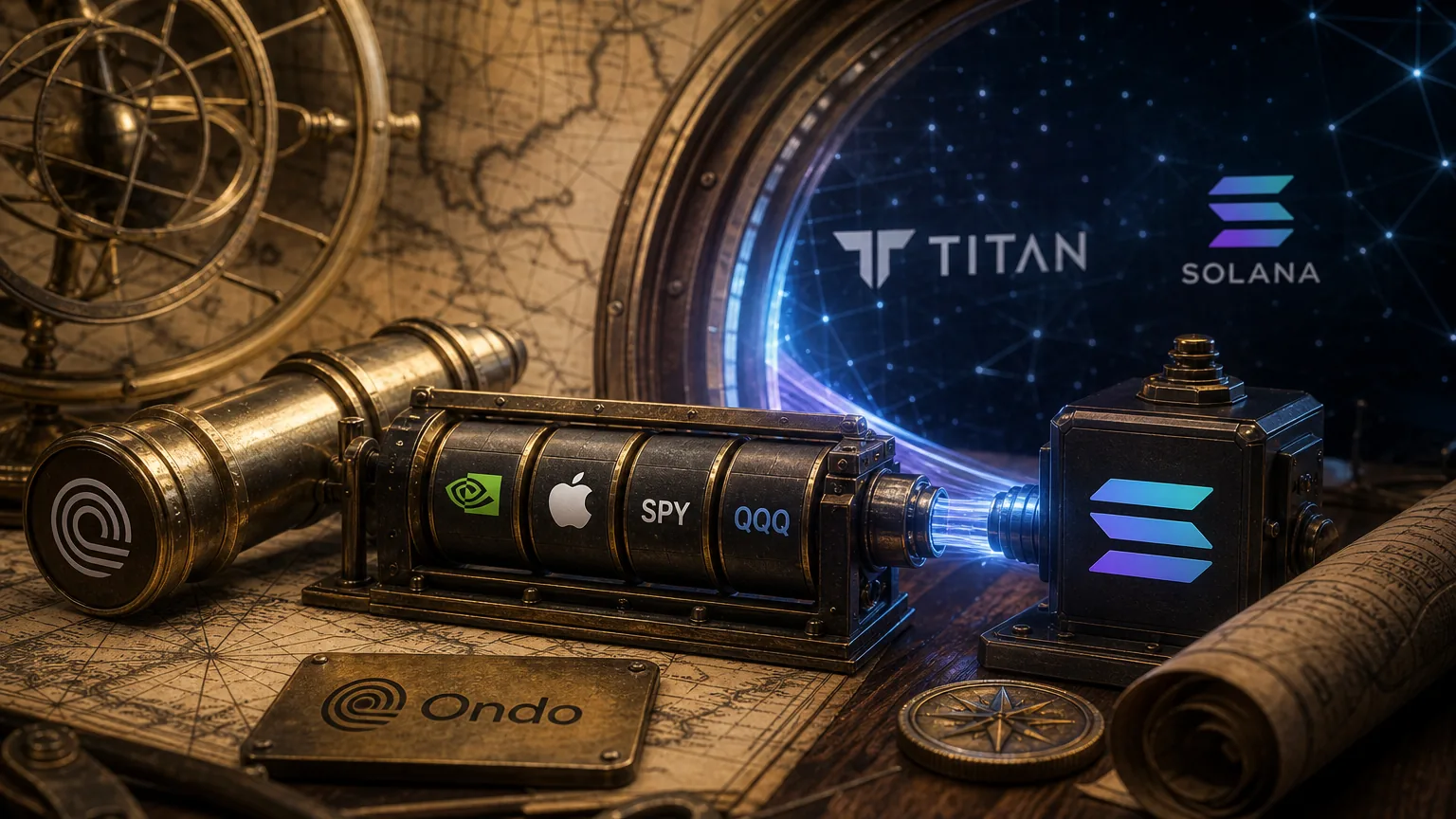 Ondo Finance Tokenized Stocks Come to Titan Exchange via RFQ on Solana