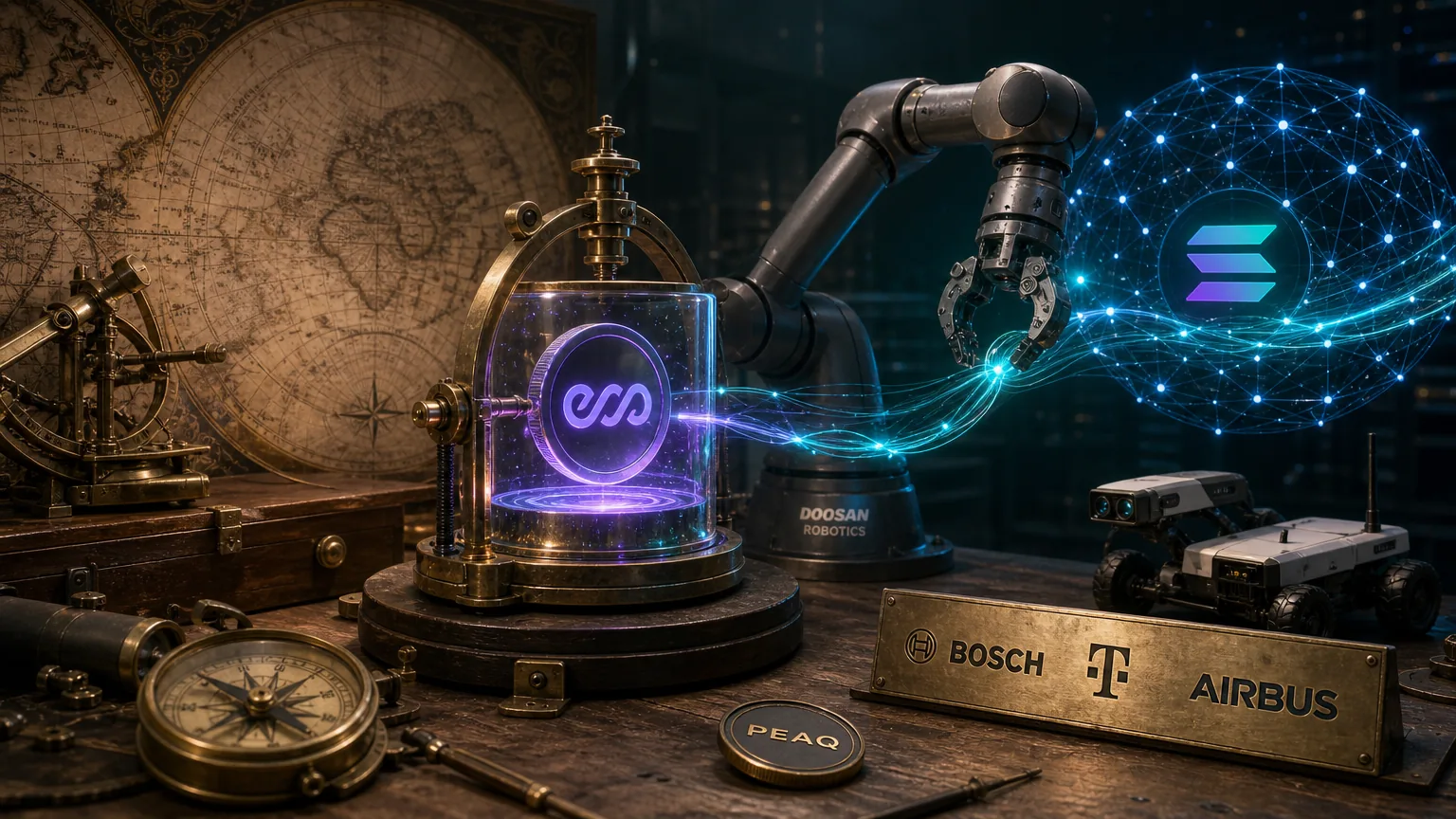 peaqOS Goes Live on Solana, Letting Any Machine Activate, Bond, and Build a