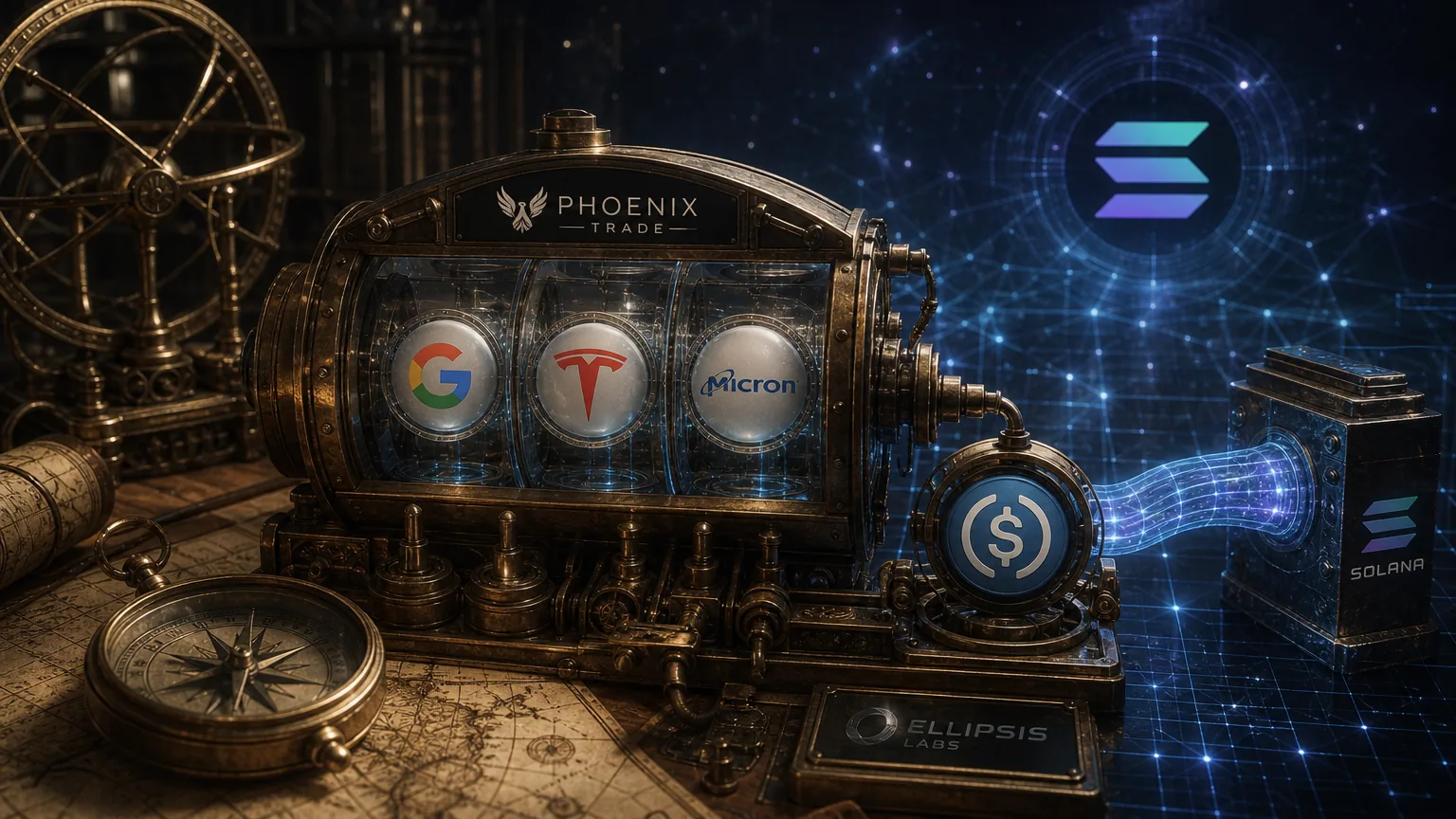 Phoenix Trade Adds Google, Tesla, and Micron to Its On-Chain Equities Markets With Up to 20x Leverage