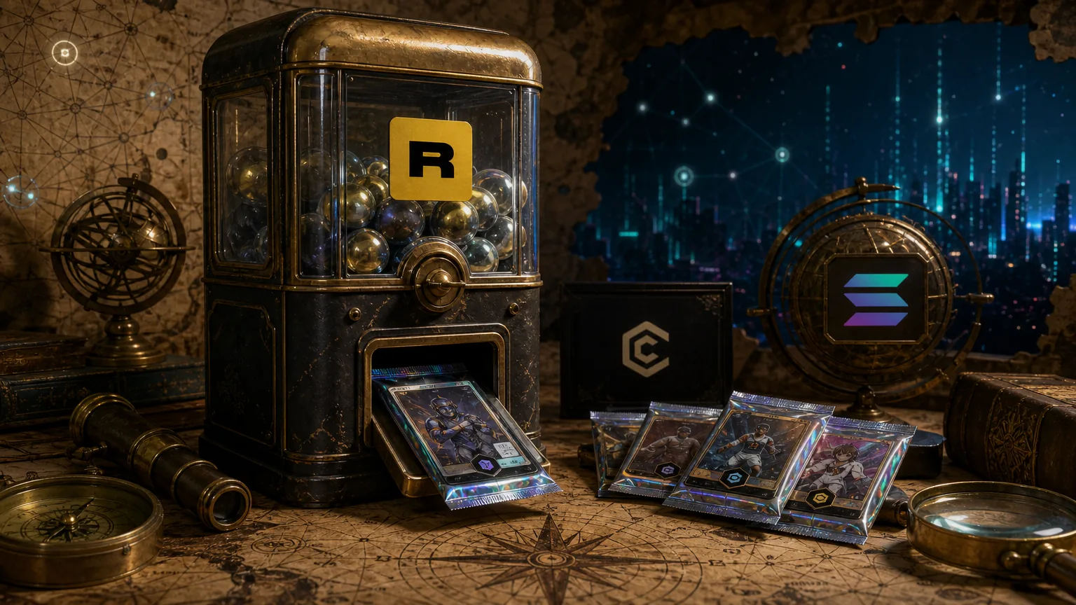 Rarible Gacha Station Goes Live on Solana, Powered by Collector Crypt