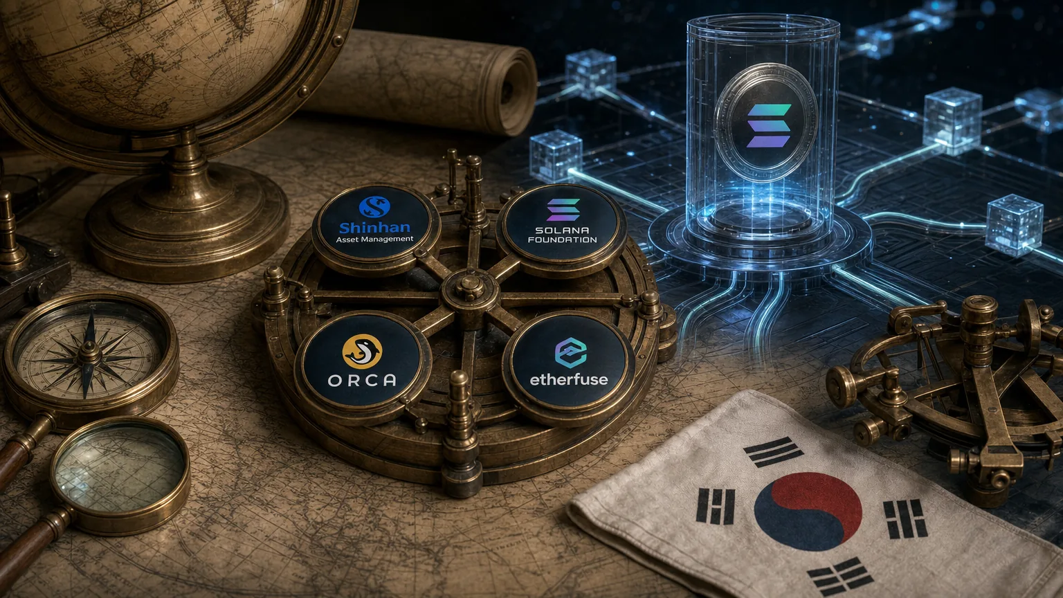South Korea's Shinhan Asset Management Signs Four-Party MOU with Solana Foundation, Orca, and Etherfuse for KRW Tokenized Fund