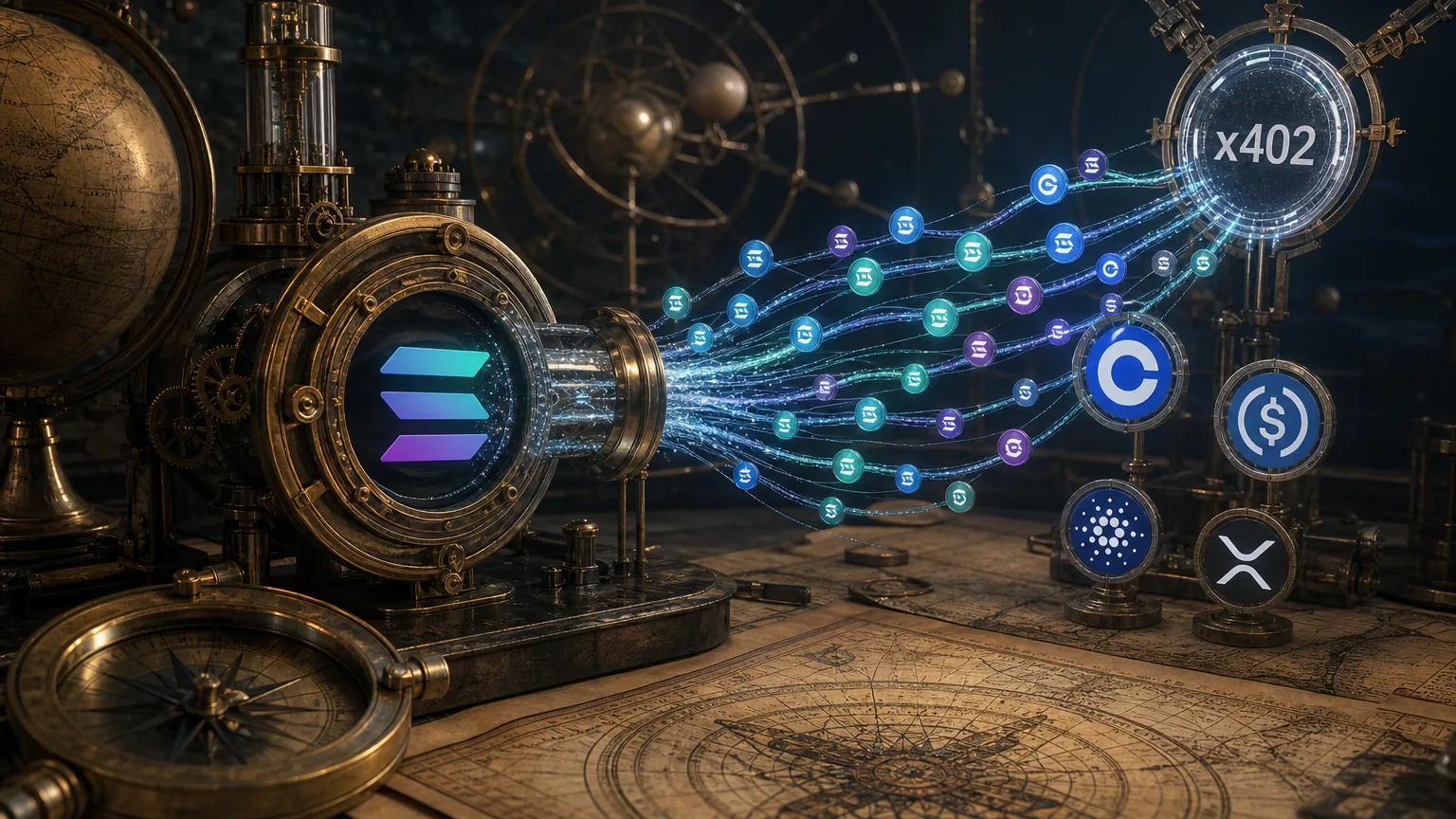 Solana Processes 76% of All x402 AI Agent Transactions, 23.2 Million in Four Weeks