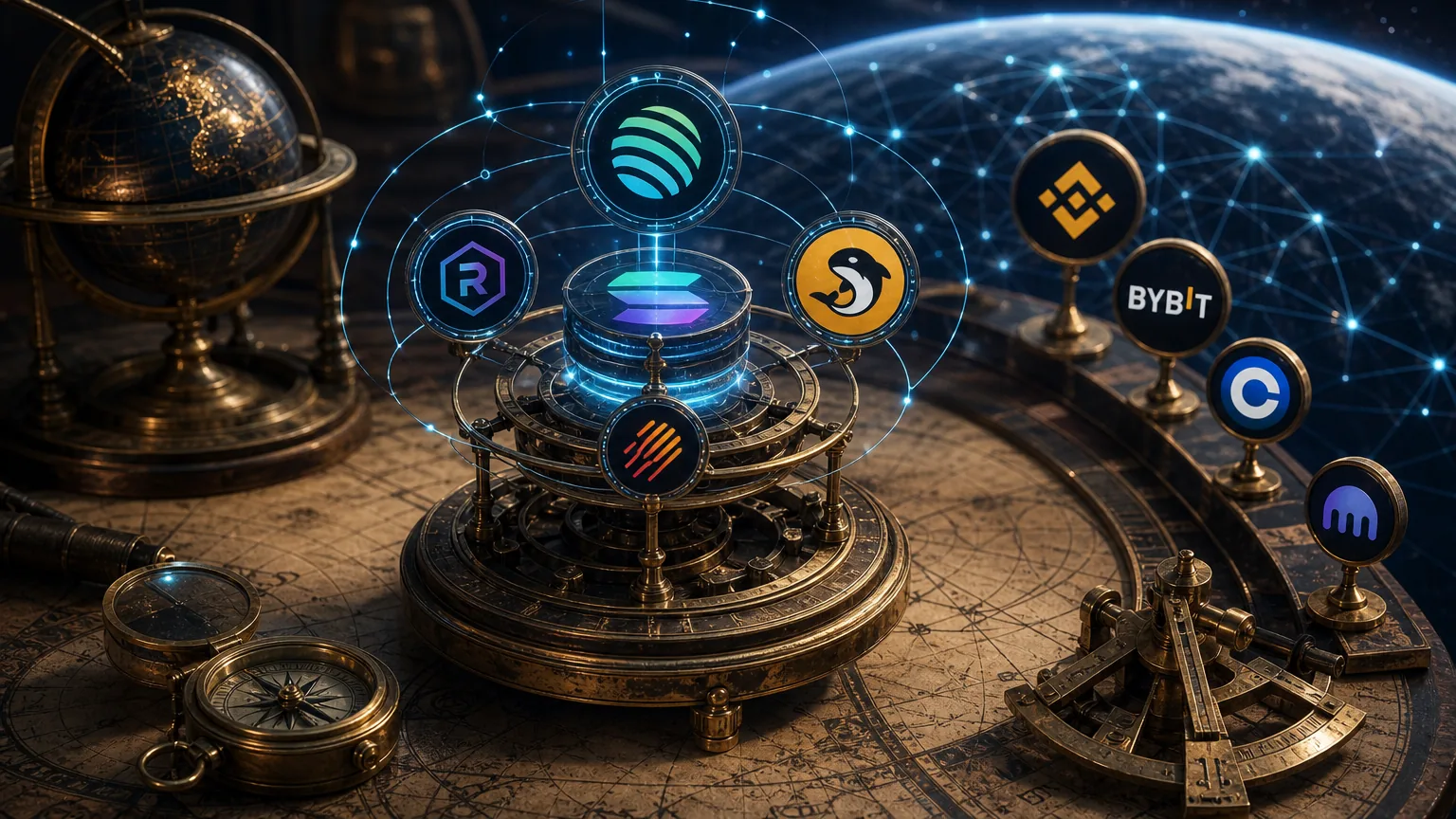 Solana DEXs Post Fourth Consecutive Week Ahead of Bybit, Coinbase, and Kraken in Spot Volume