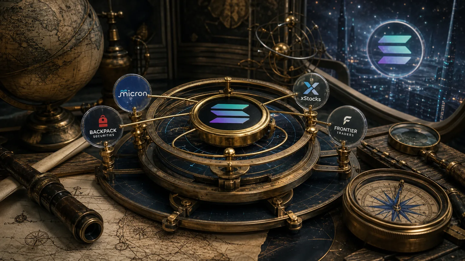 Solana Tokenized Equities Hit $1.45B in July Volume, Capturing 82% Global Market Share