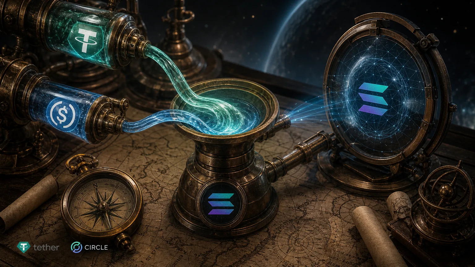 Tether and Circle Mint $750M in Stablecoins on Solana in Single Session