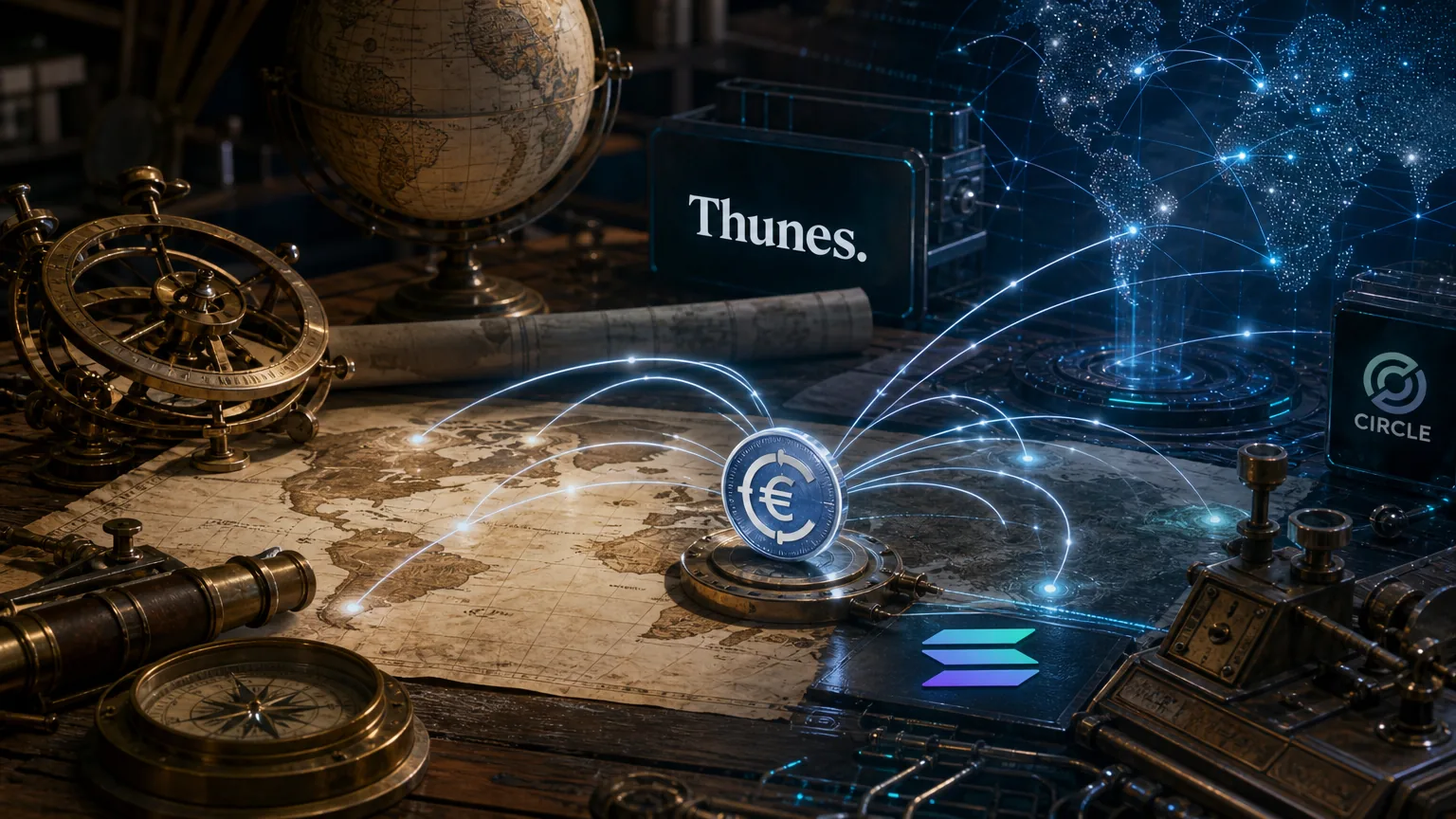 Thunes Adds EURC Prefunding on Solana for 24/7 Euro Settlement Across 140 Countries