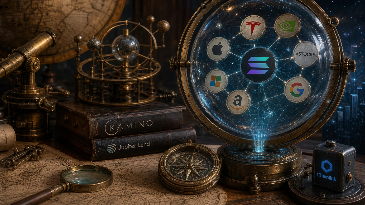 Tokenized Equity Lending on Solana Hits $51.9M Weekly Record, Led by Kamino and Jupiter