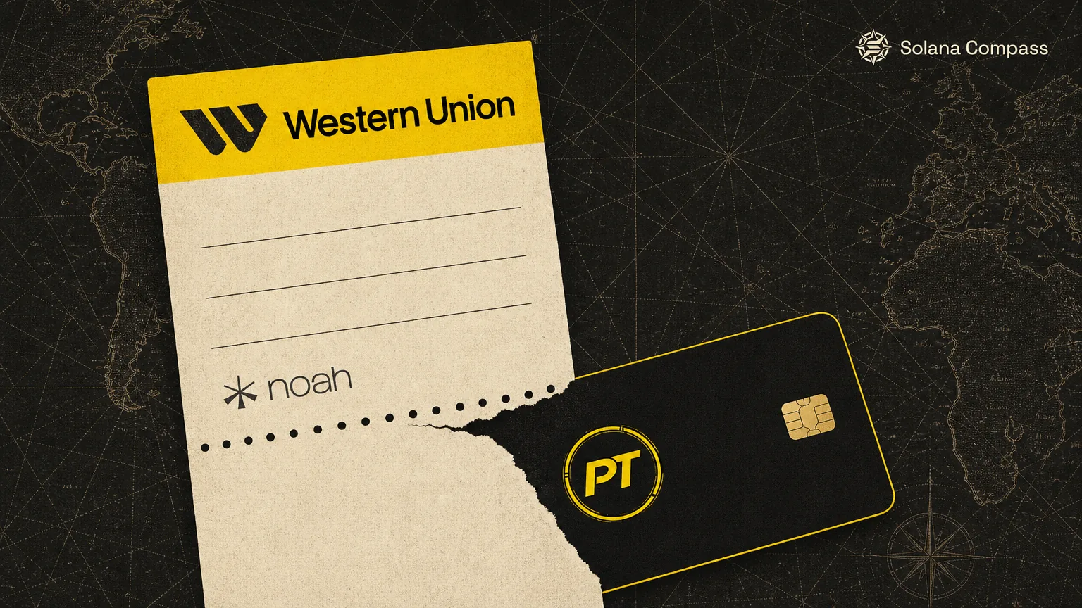 Western Union Taps Noah to Pay Remittances Into Stablecard as USDPT on Solana