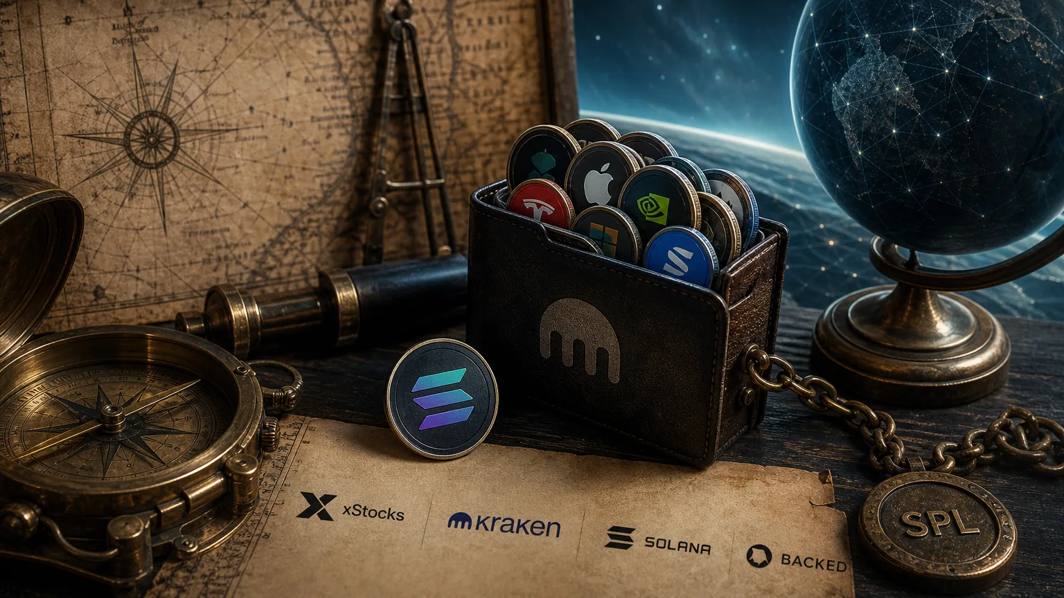 xStocks Arrives in Kraken Wallet With 700+ Tokenized Stocks and ETFs for 24/7 On-Chain Trading