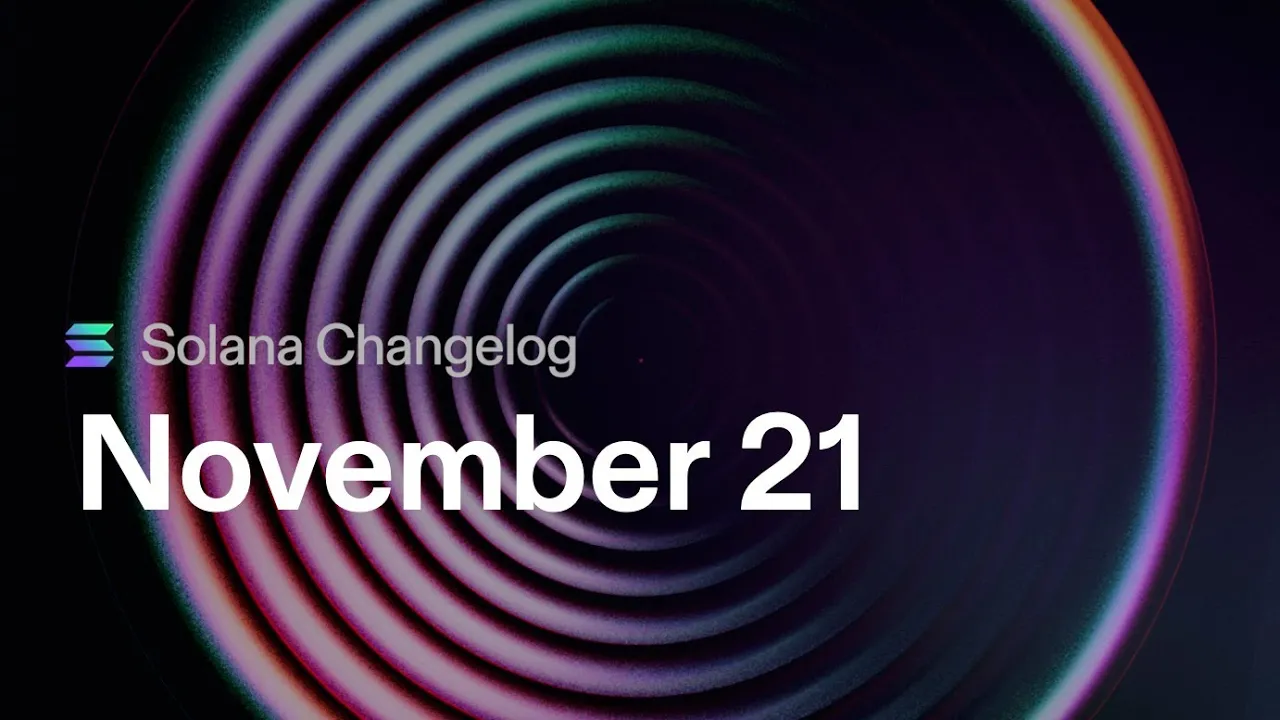 Solana Changelog - November 21: Disabling Rent Collection, GraphQL Resolver, and Confidential Transfers