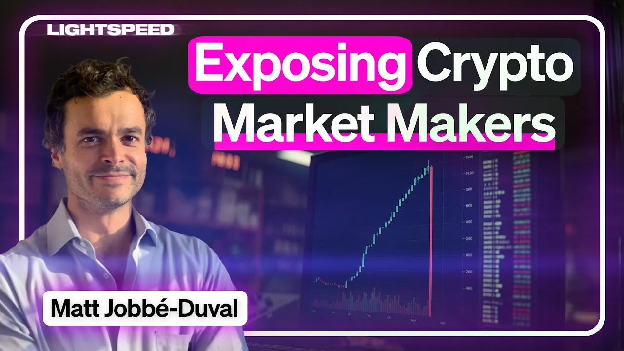 Exposing Crypto Market Makers With Matt Jobbé-Duval