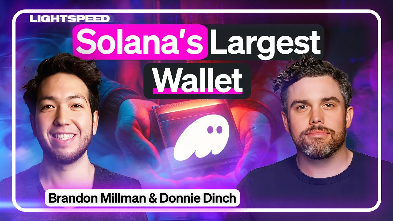 How Phantom Became Solana's Largest Wallet | Brandon Millman & Donnie Dinch