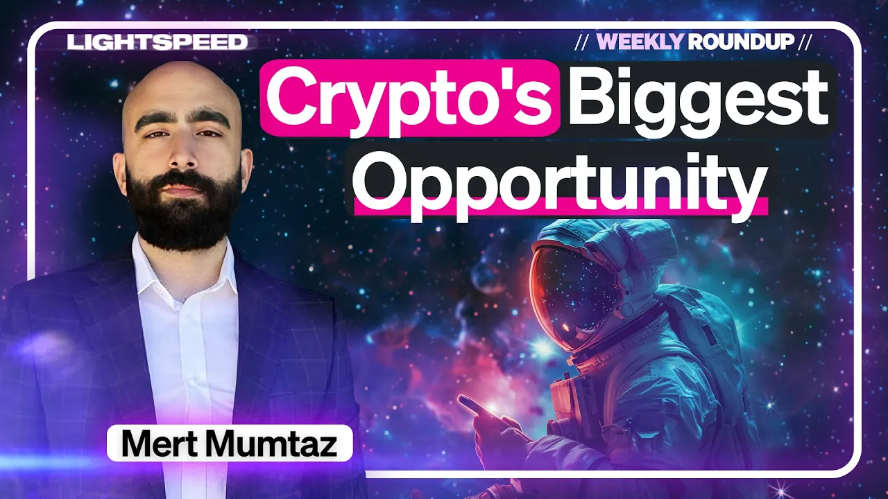 SocialFi Is Crypto's Biggest Opportunity | Mert Mumtaz