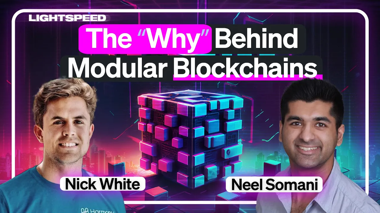 The Value of Modular Blockchains | Nick White (Celestia), Neel Somani (Eclipse)