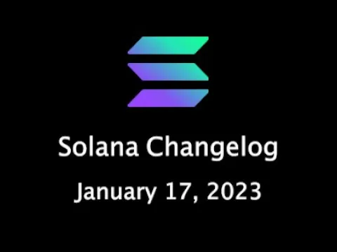 Solana Changelog - January 17, 2023 - SIMD 3, Compute Cost Updates, Golana