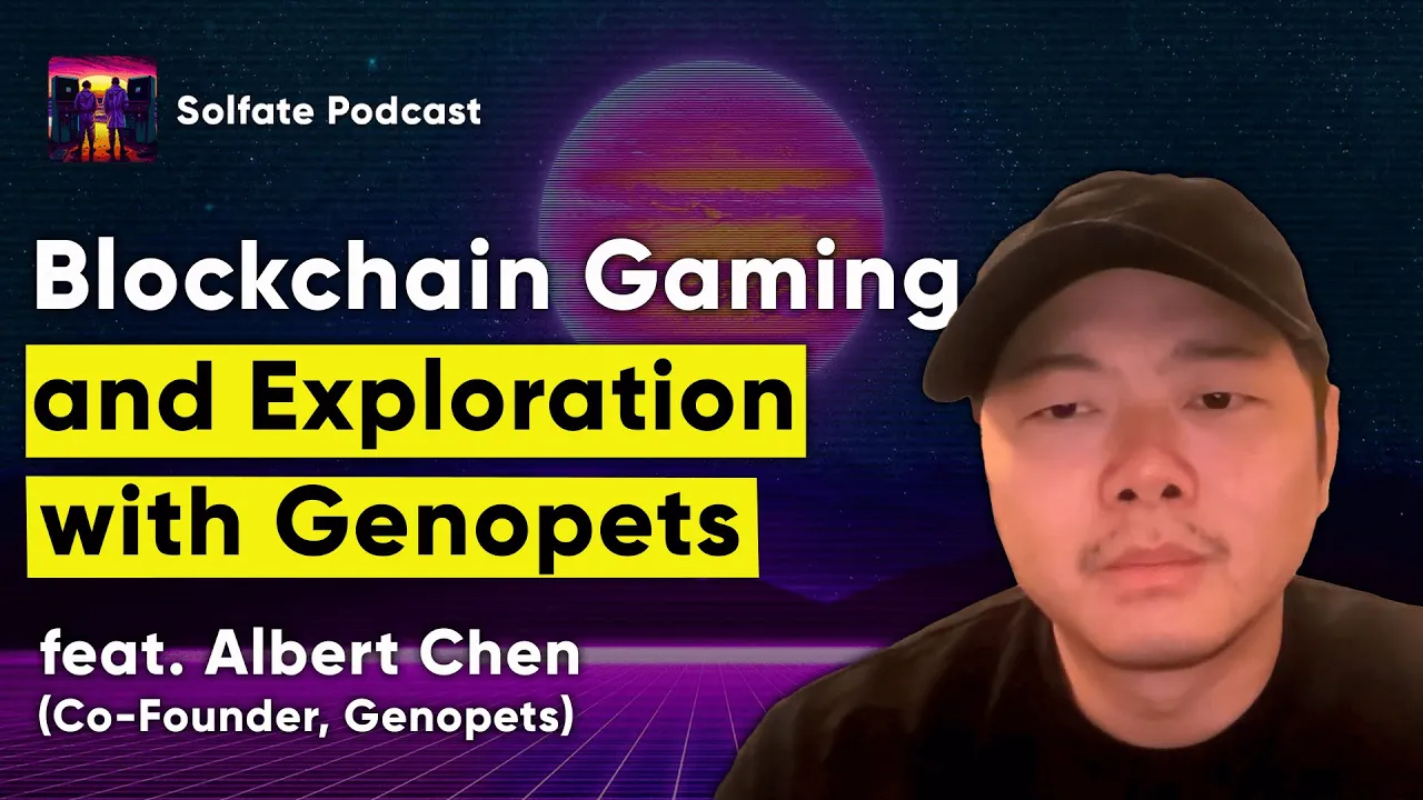 Blockchain gaming with walk-to-earn exploration (feat. Albert, co-founder of Genopets)