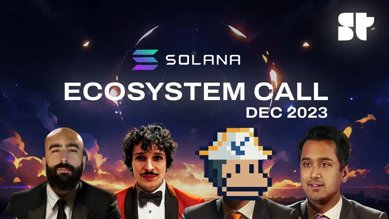 Solana Ecosystem Call ft. Mert Mumtaz, Mango Max, BONK, and MonkeDAO (Dec 2023)