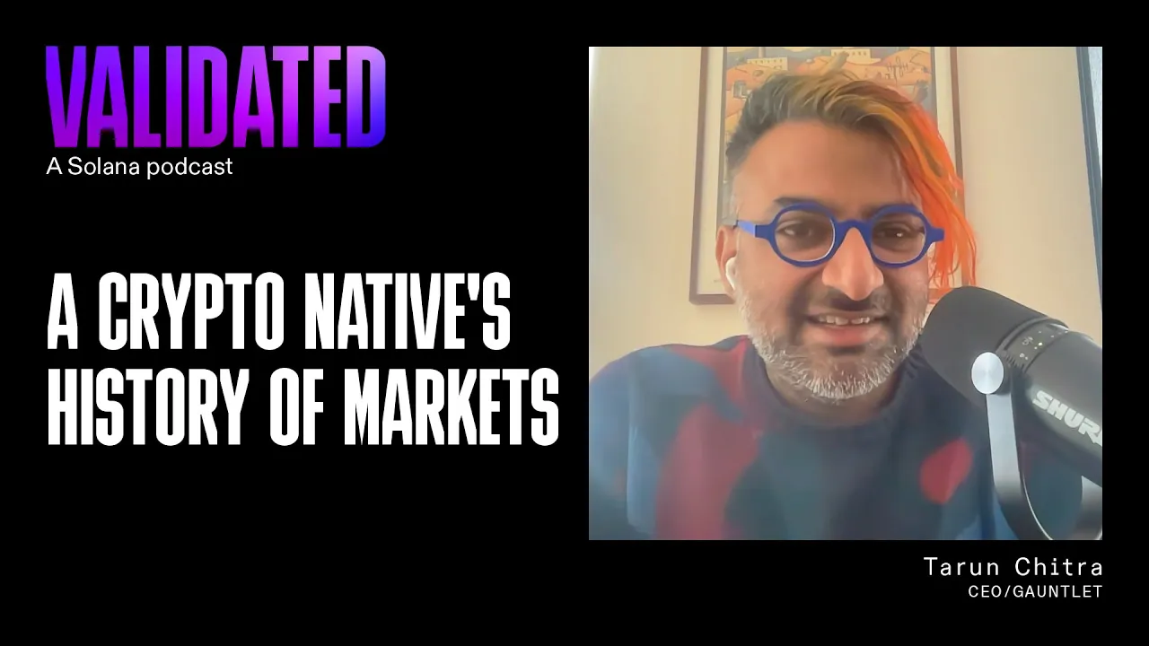 A Crypto Native's History of Markets w/ Tarun Chitra (Gauntlet)