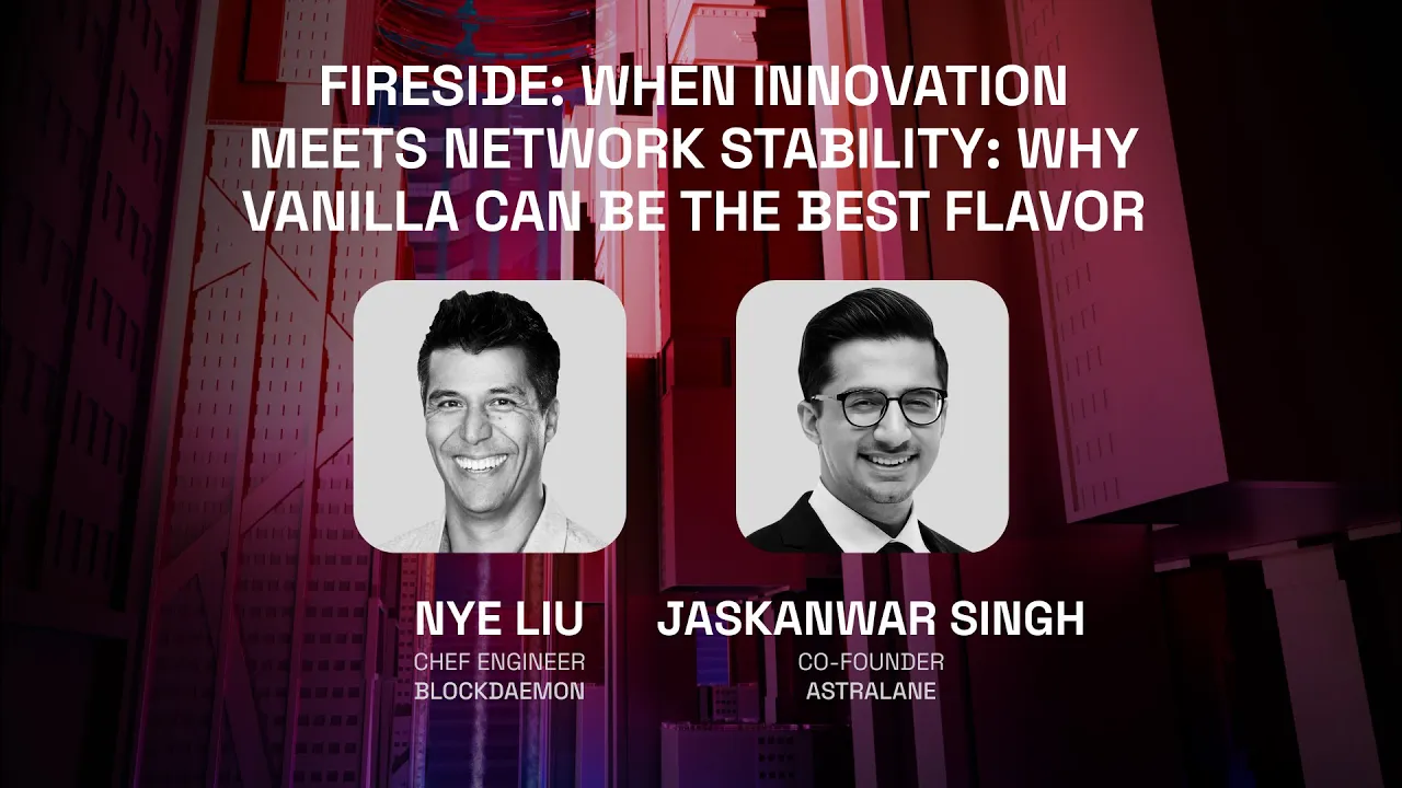 Scale or Die 2025: When Innovation Meets Network Stability: Why Vanilla Can Be The Best Flavor