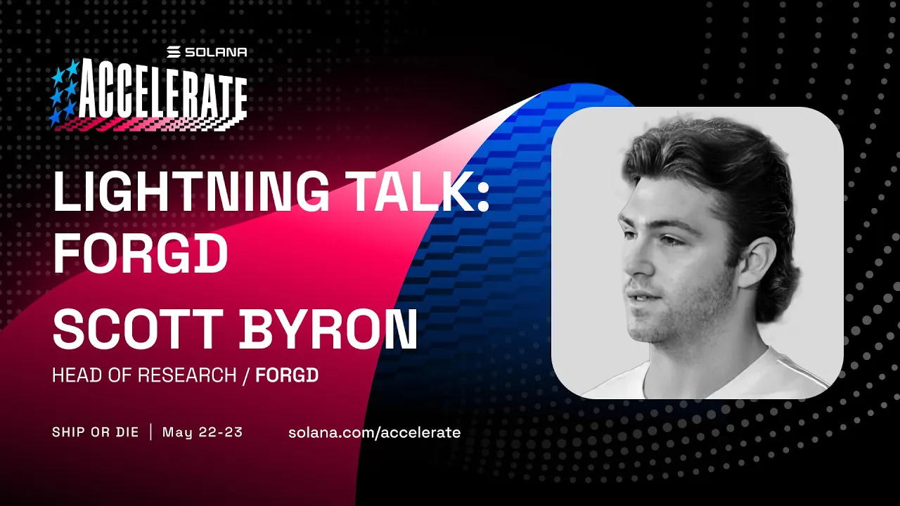 Ship or Die at Accelerate 2025: Lightning Talk: Forgd