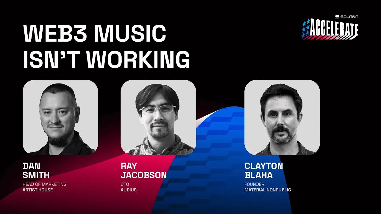 Ship or Die at Accelerate 2025: Web3 Music Isn't Working