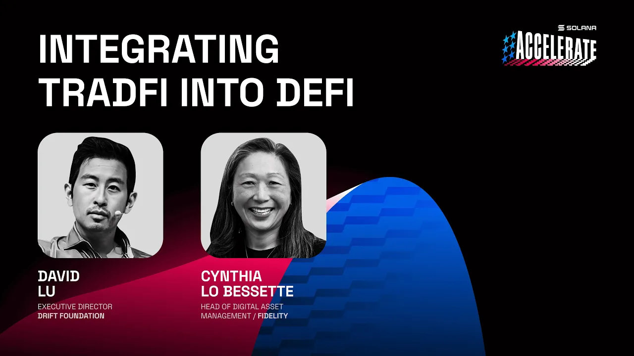Ship or Die at Accelerate: Integrating TradFi Into DeFi (Cynthia Lo Bessette, David Lu)