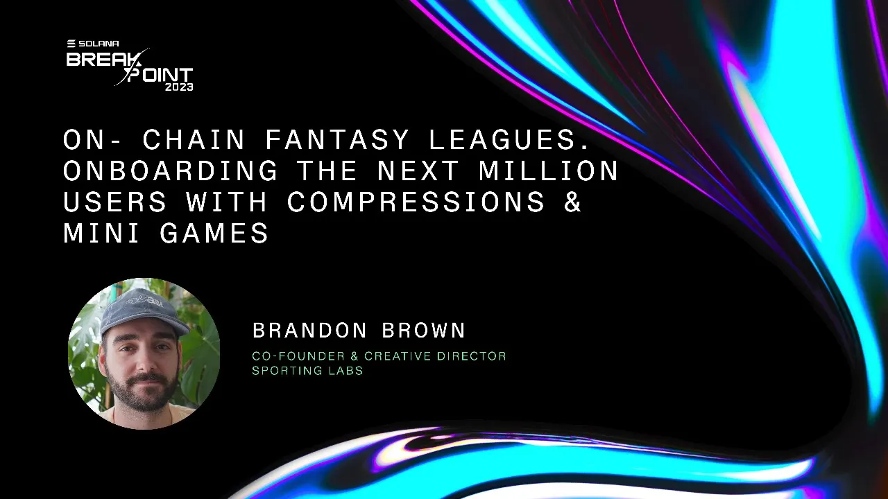 Breakpoint 2023: On-Chain Fantasy Leagues