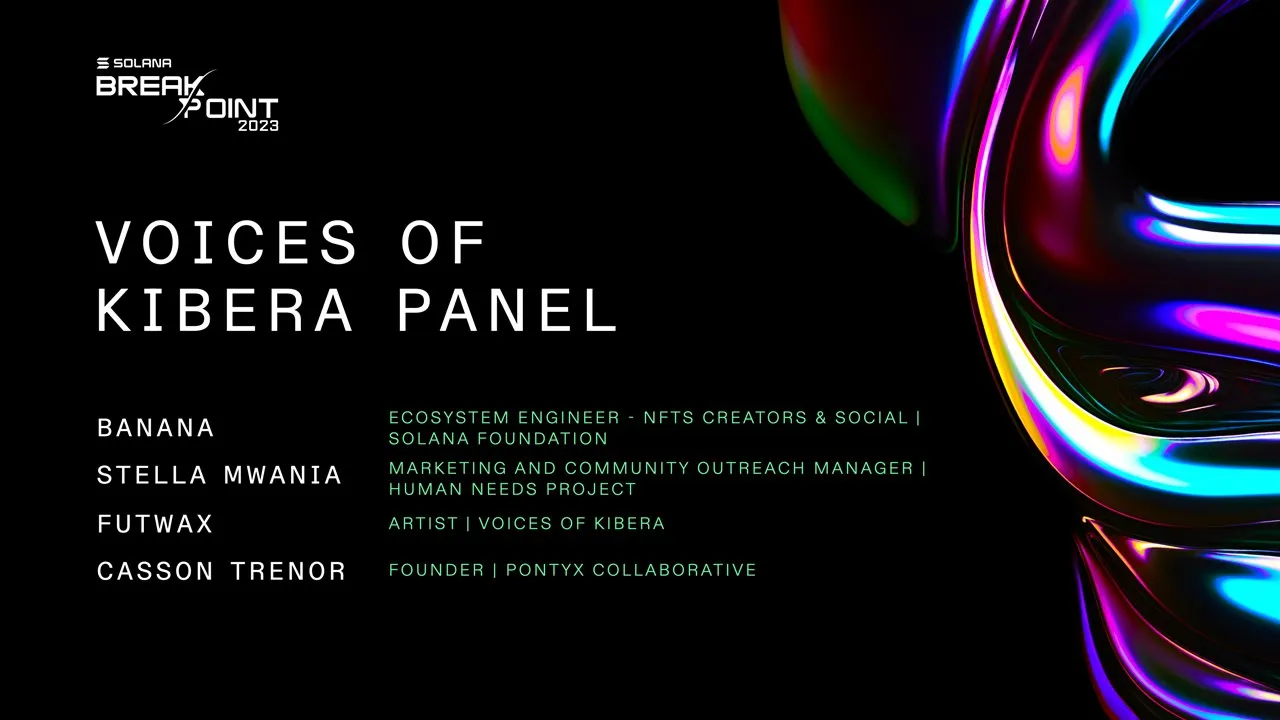 Breakpoint 2023: Voices of Kibera Panel