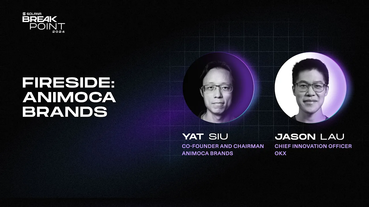 Breakpoint 2024: Fireside: Animoca Brands (Yat Siu)