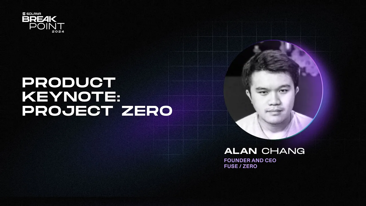 Breakpoint 2024: Product Keynote: Project Zero (Alan Chang)